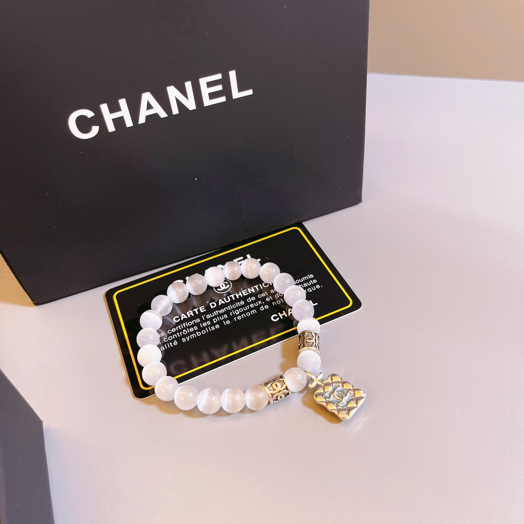 Chanel natural stone bracelet
