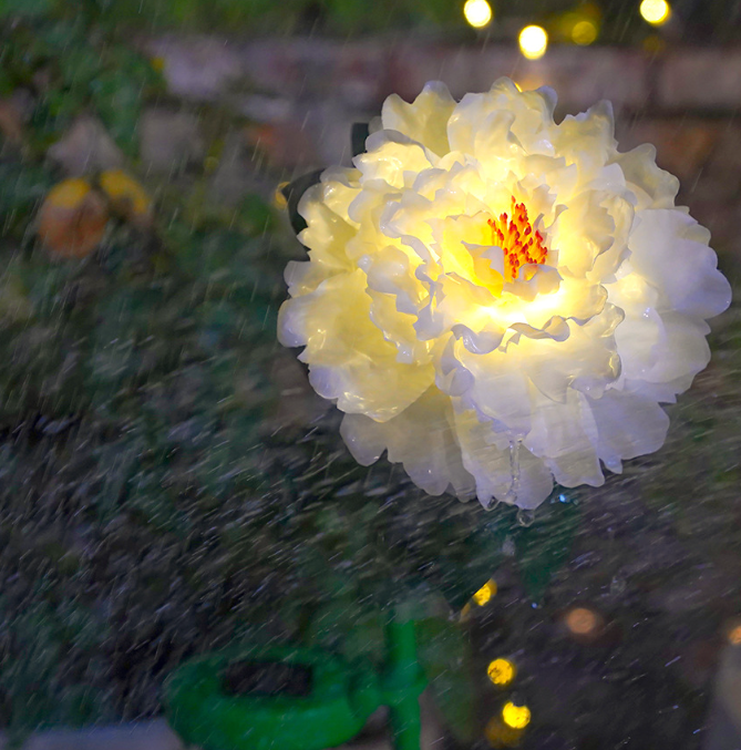 💥Last Day Promotion-[SAVE 50% OFF]--Solar Peony Flower Decorative Light--BUY 3 GET 10% OFF & FREE SHIPPING