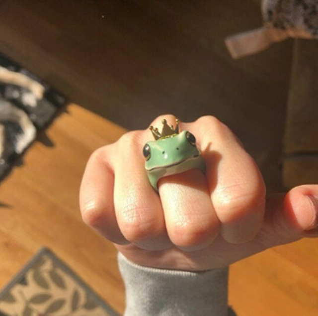 (🌲CHRISTMAS SALE NOW-48% OFF) Frog Prince Ring (BUY 2 GET FREE SHIPPING)