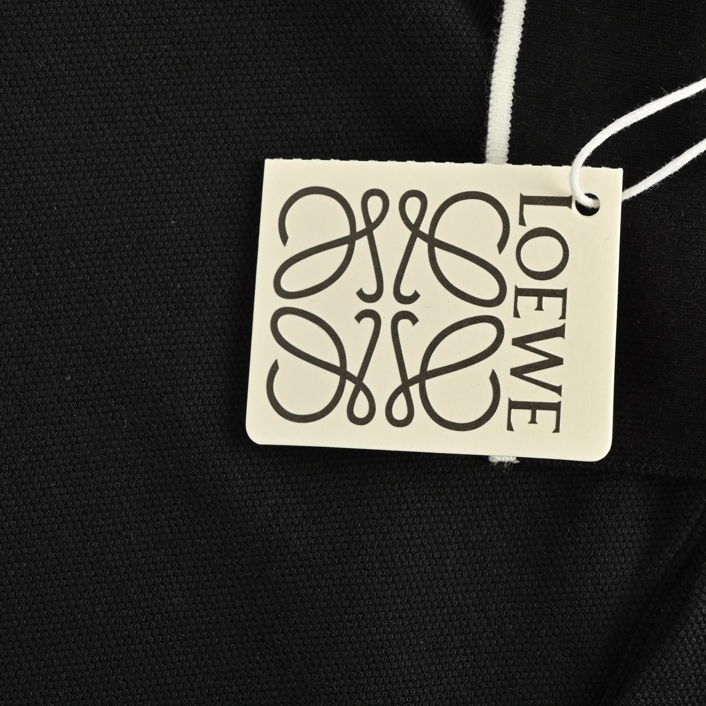 Loewe 25ss logo embroidered Polo short-sleeved