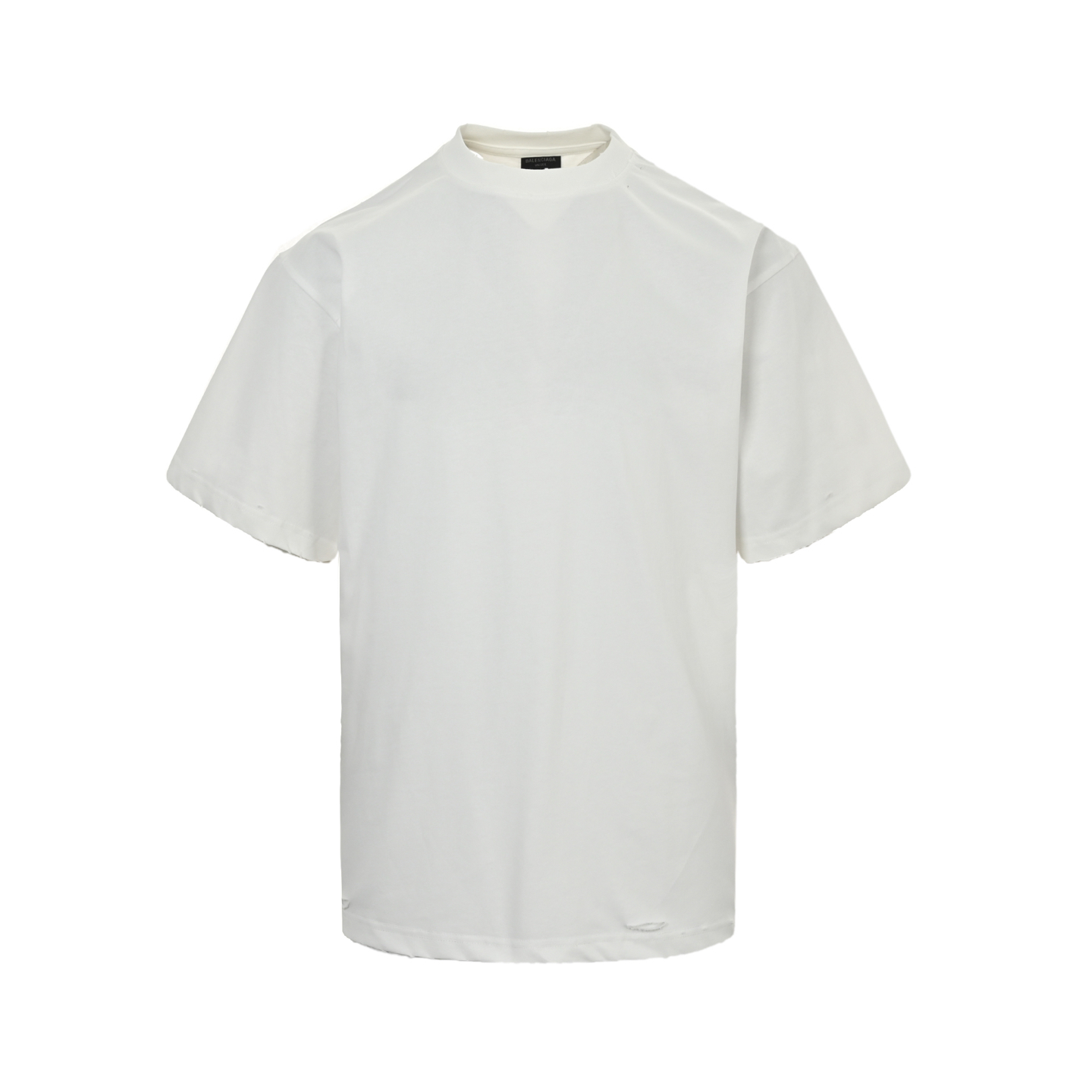 Balenciaga 25ss short sleeve with offset printing on the back