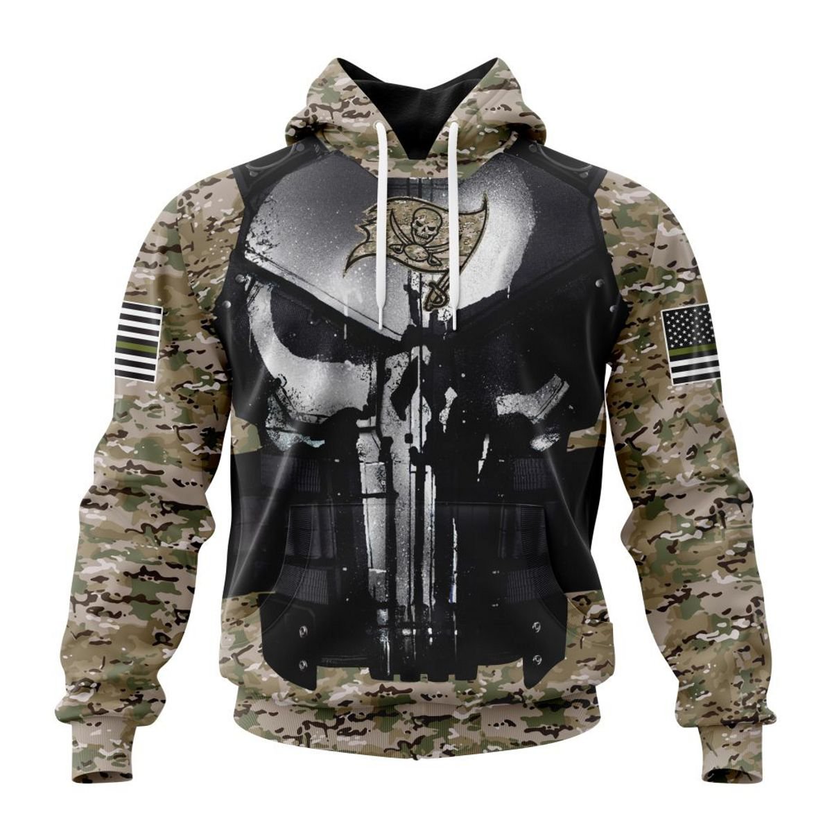 TAMPA BAY BUCCANEERS 3D HOODIE SPECIAL VETERAN KITS