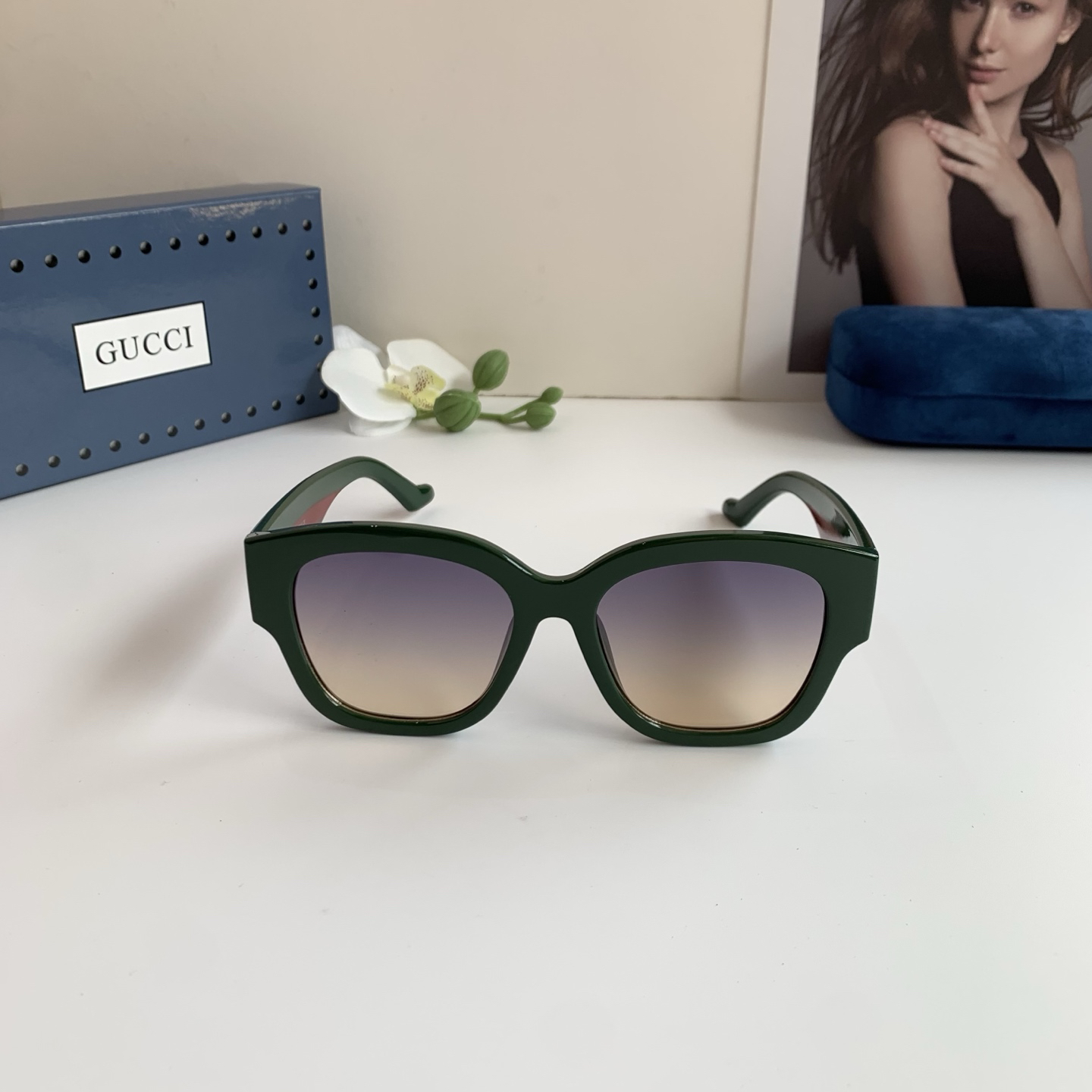 Gucci Round Frame Sunglasses
