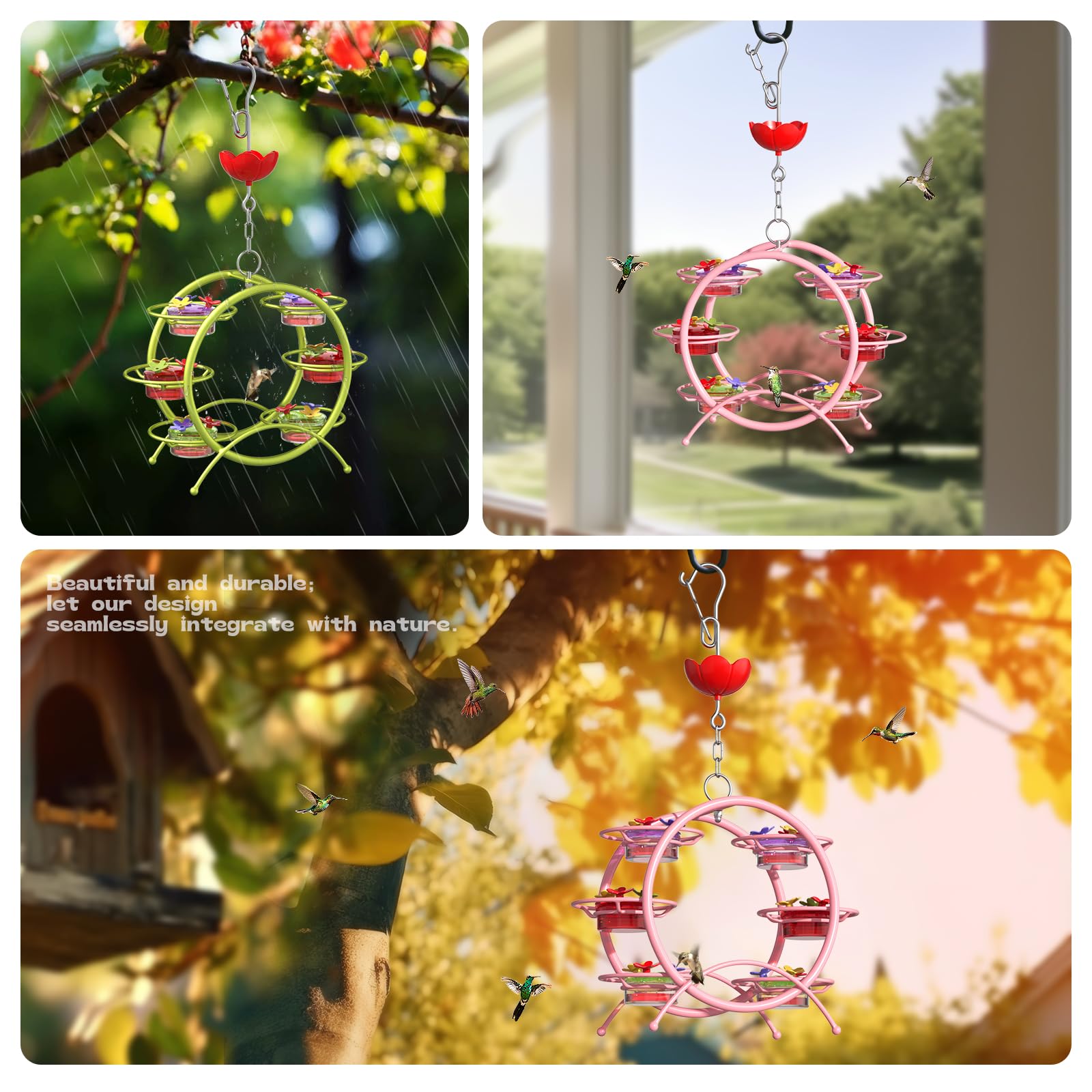 ❤️Mother's Day Sale 60% OFF❤️Ferris Wheel Hummingbird Feeders🐦