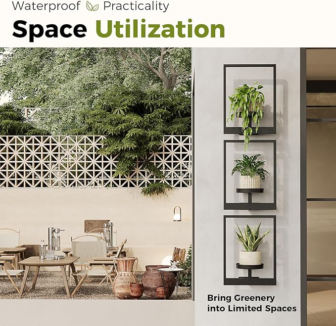 💐Photo Frame Wall Plant Stand