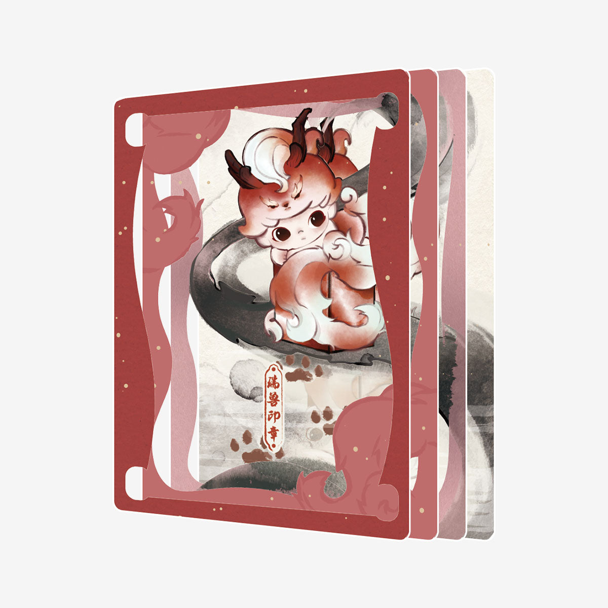POP MART DIMOO Stories in the Cup Series Figures Art Collection Cards