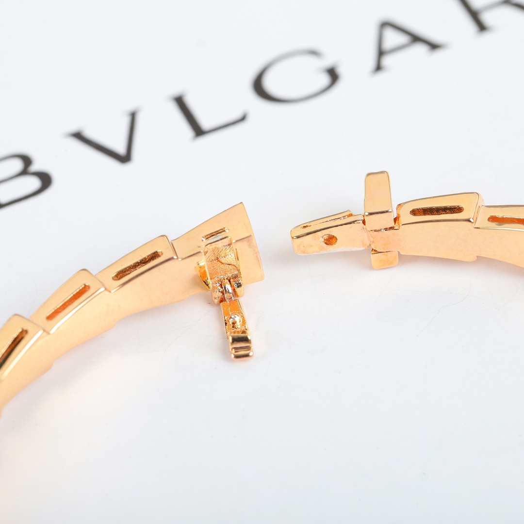 Bulgari Serpenti Viper mother-of-pearl bracelet