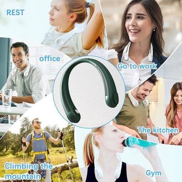 🎁Last Day Promotion SAVE 70% - 2023 New Portable Neck Fan -- BUY 2 GET 15% OFF & FREE SHIPPING NOW