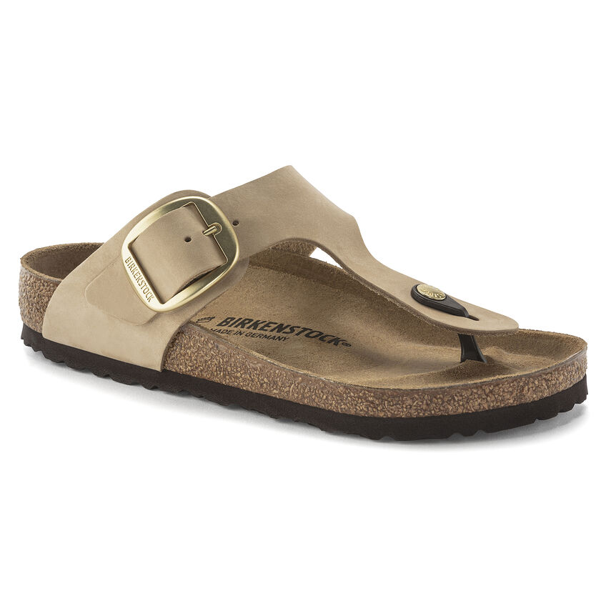 Gizeh Big Buckle Nubuck Leather B-23831