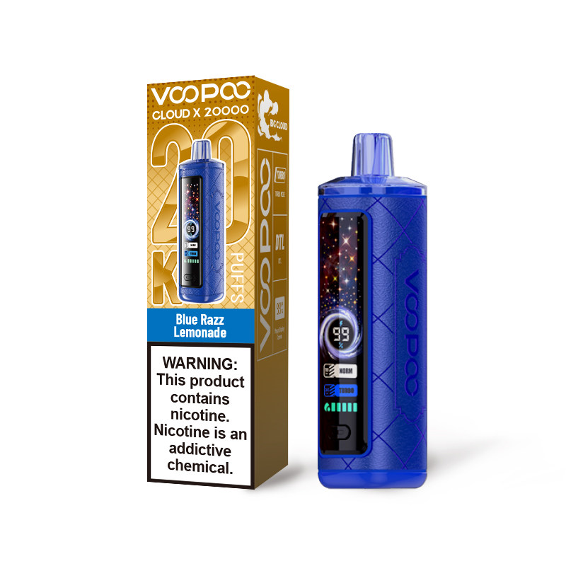 VOOPOO Cloud X 20000 20K Puffs -- Blue Razz Lemonade