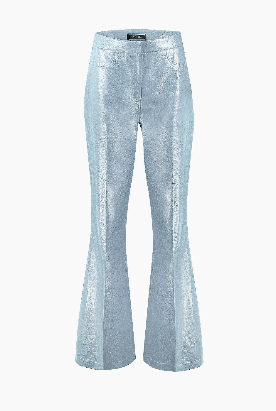 Pantalon denim semi campana