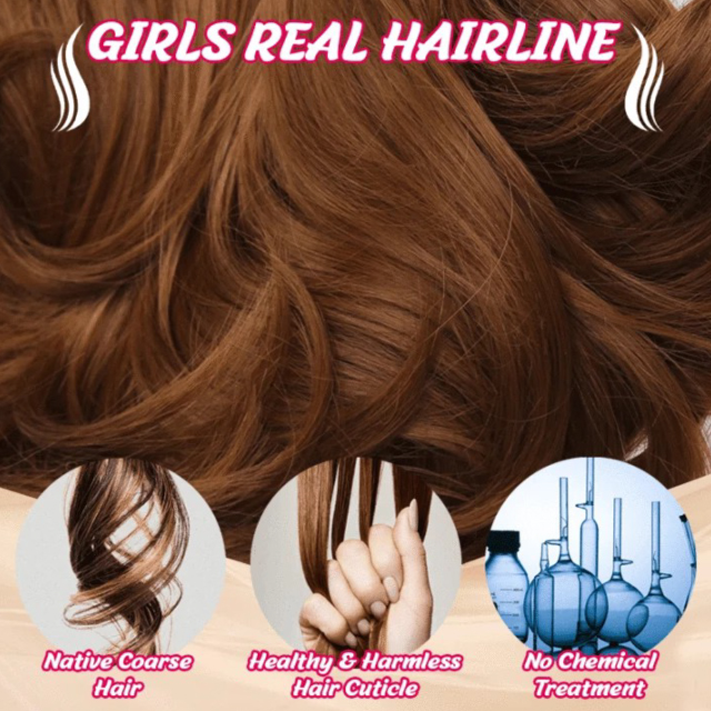 Silky Clip-On Hair Topper