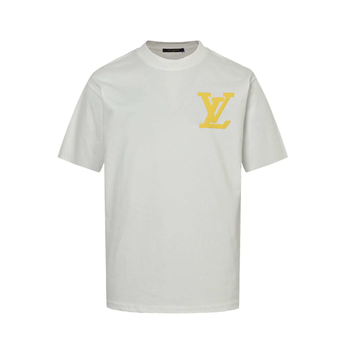 Louis Vuitton 25ss short sleeves with printed lettering on the chest
