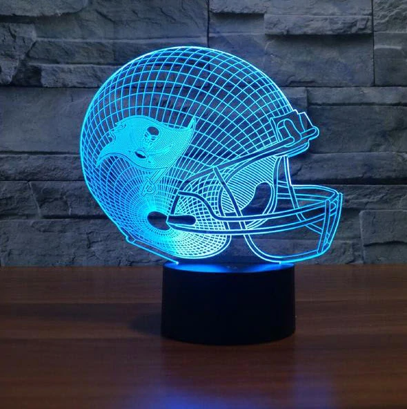 TAMPA BAY BUCCANEERS 3D LED LIGHT LAMP
