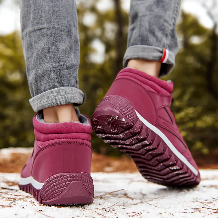 Couple's Non-Slip Plush Sneakers