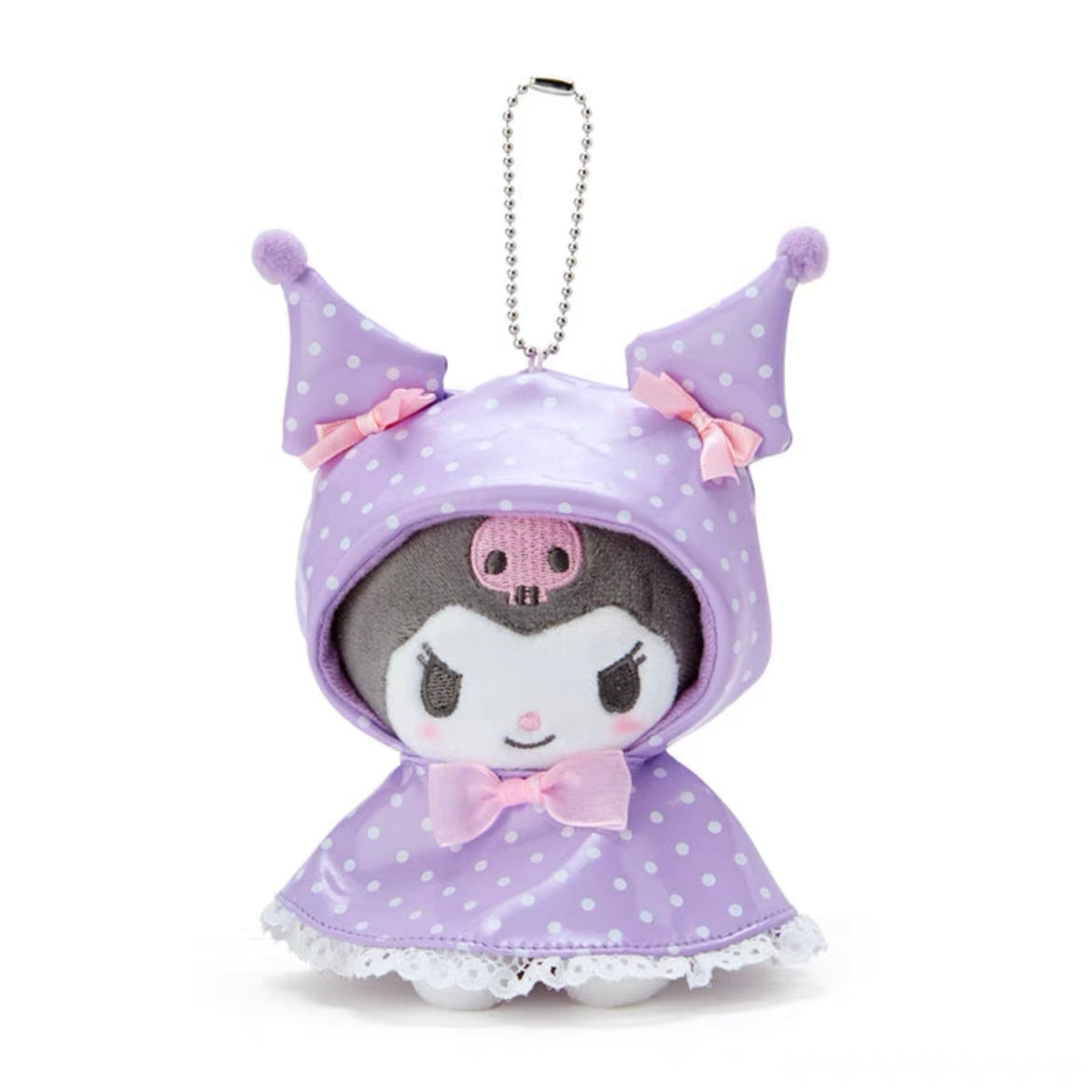 Hellokitty Rainwear Plush Keychain｜Cute Pendant Doll Keyring Accessories Pendant Toy Girls Gift