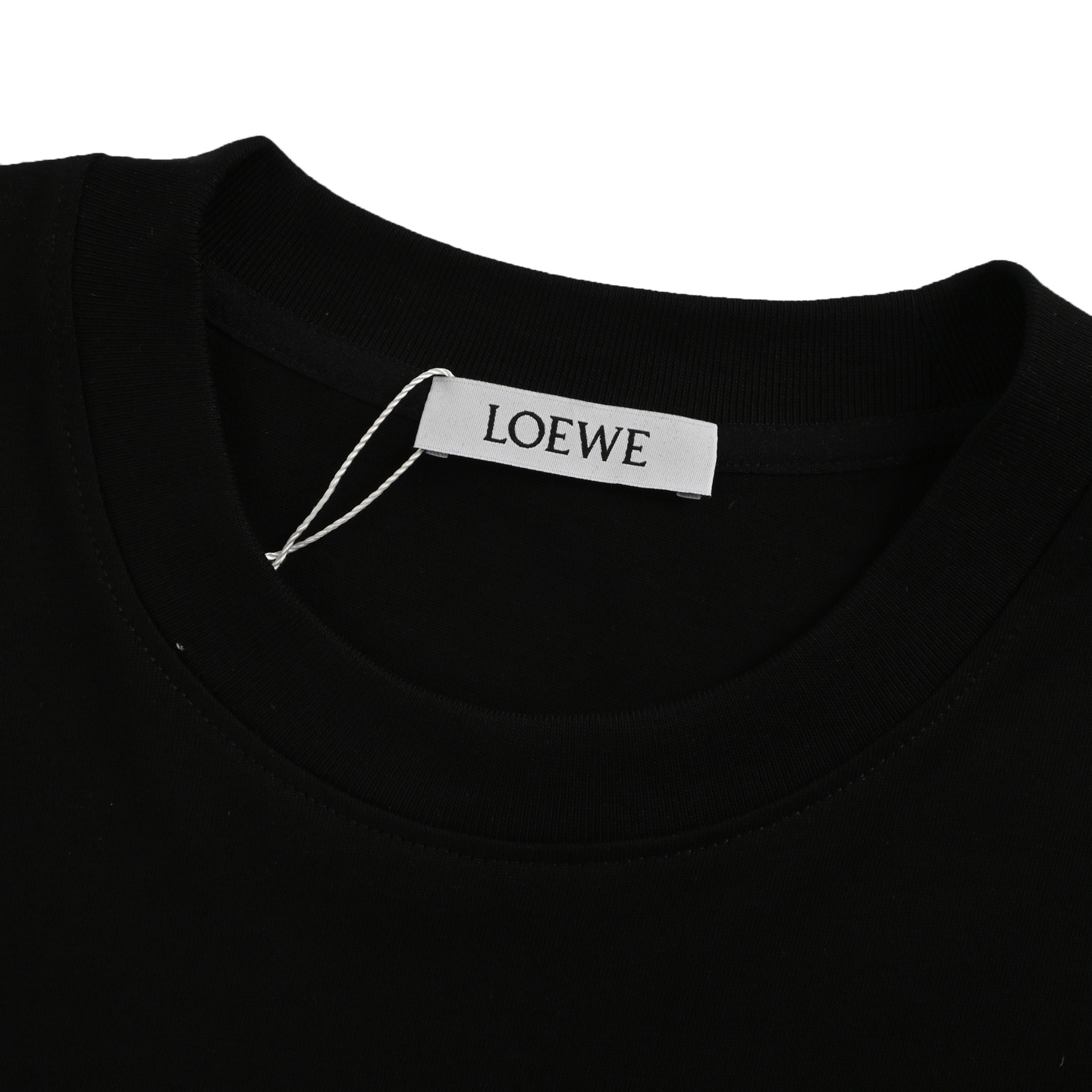 Loewe 25ss short-sleeve embossed logo pocket