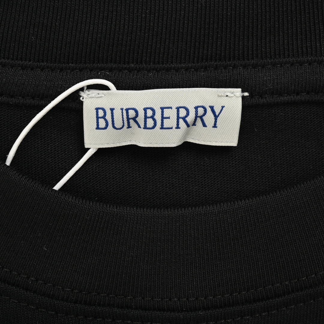 Burberry 24ss full gradient warhorse print short sleeves