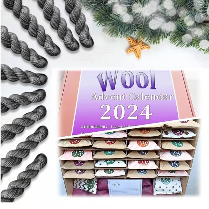 Wool Advent calendar 2024