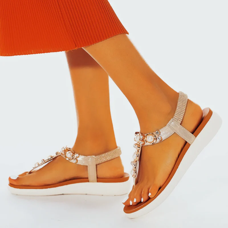 Comfortable Pearl On Cloud Sandals