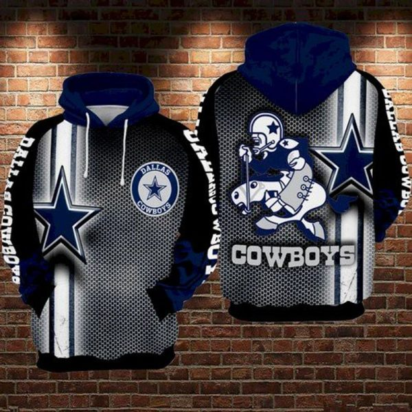 DALLAS COWBOYS 3D HOODIE ADC17
