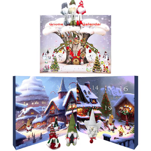 🔥Free Shipping🎅2024 Christmas New Gnome Dolls Blind Box Calendar