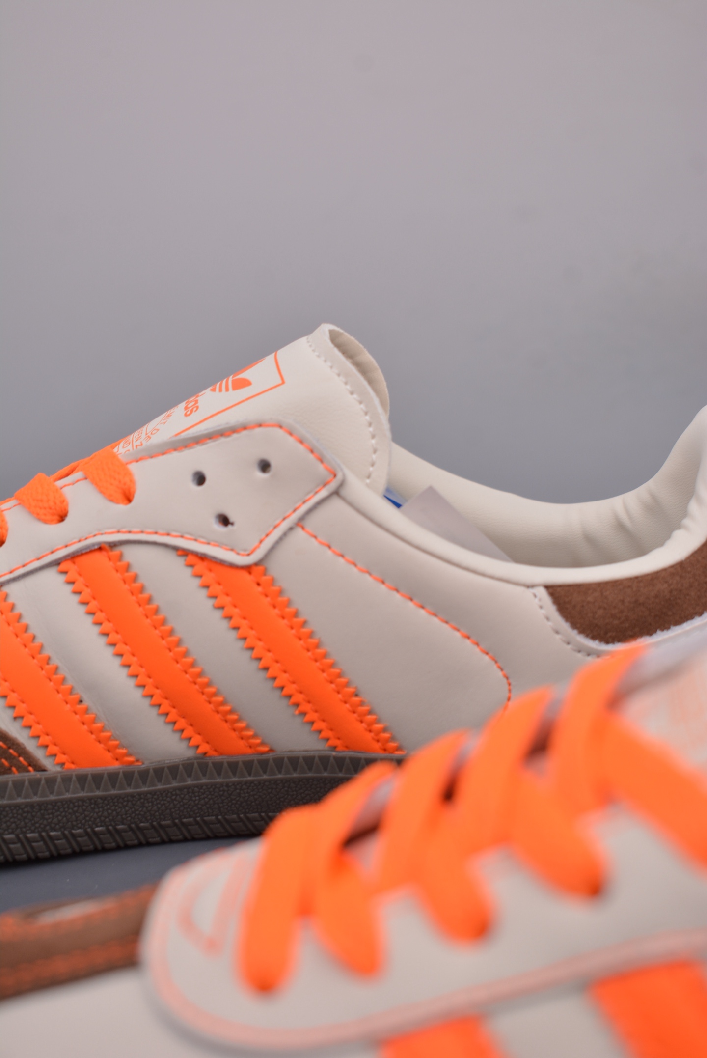 Adidas Originals Samba OG White Orange Brown JI2732