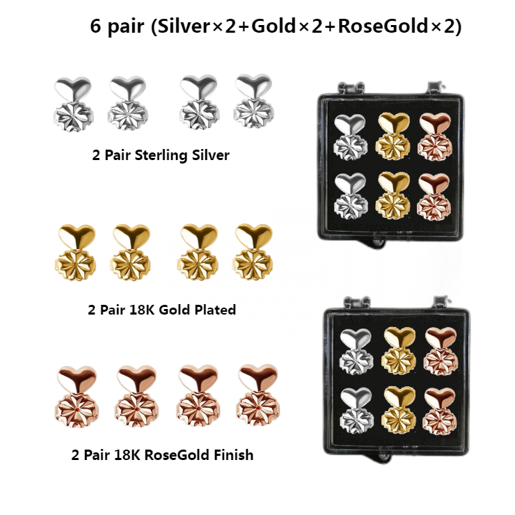 ON SALE 50% OFF🔥Earring Lifters (Nickel Free) - Buy 2 Pair get 2 Pair Free NOW