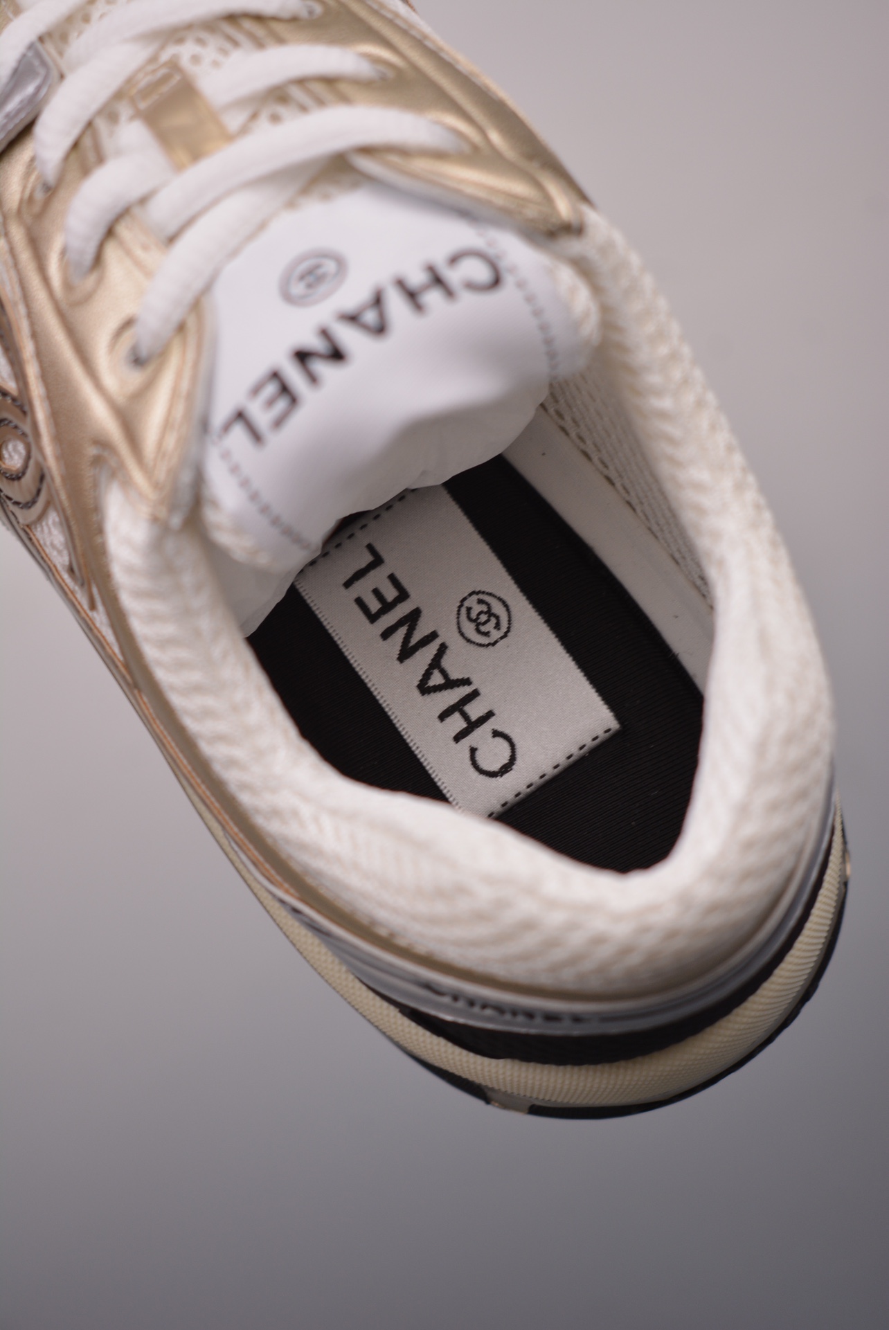 Chanel Cruise Logo Casual Low Rose Gold