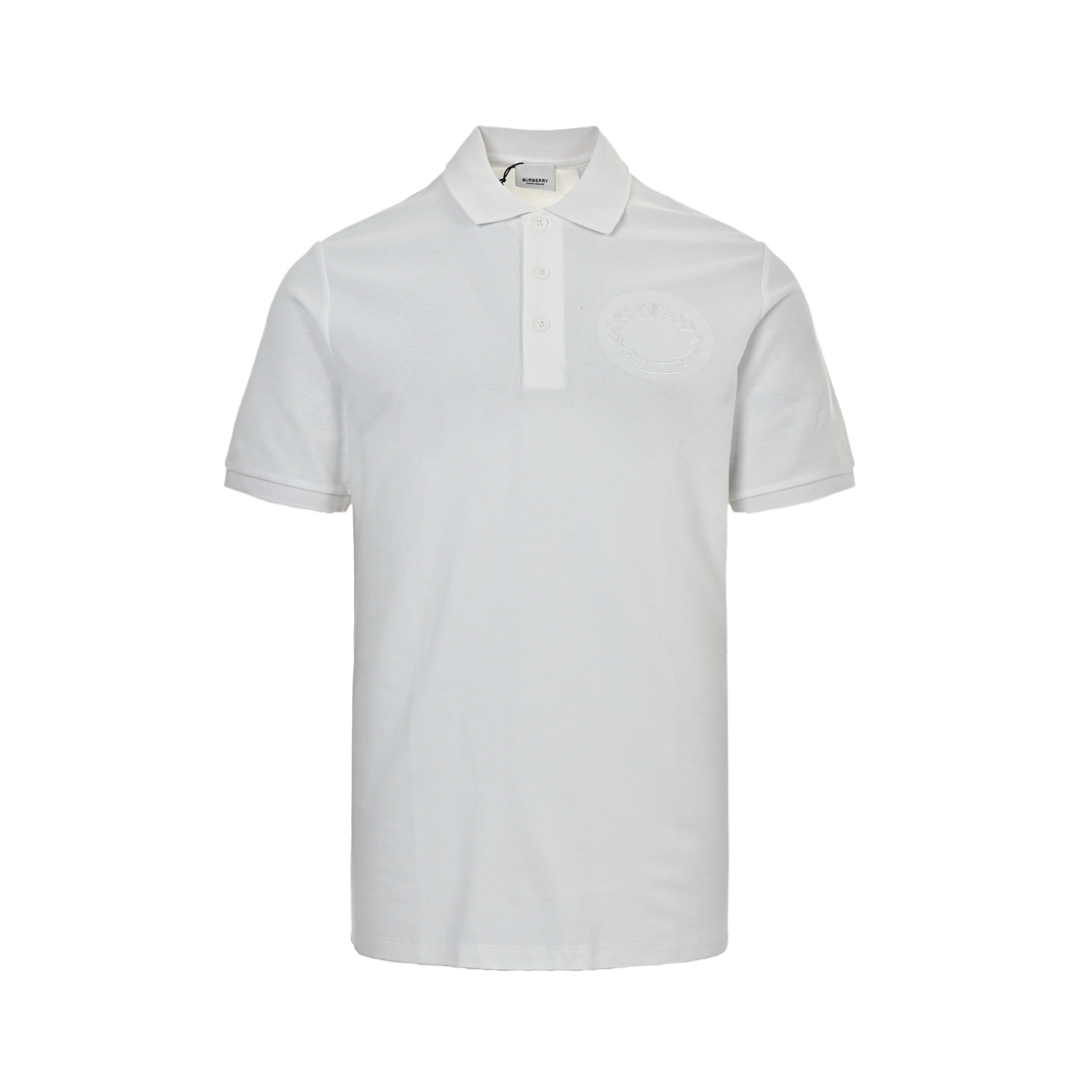 Burberry Polo short-sleeved shirt with wheat ears embroidery on chest