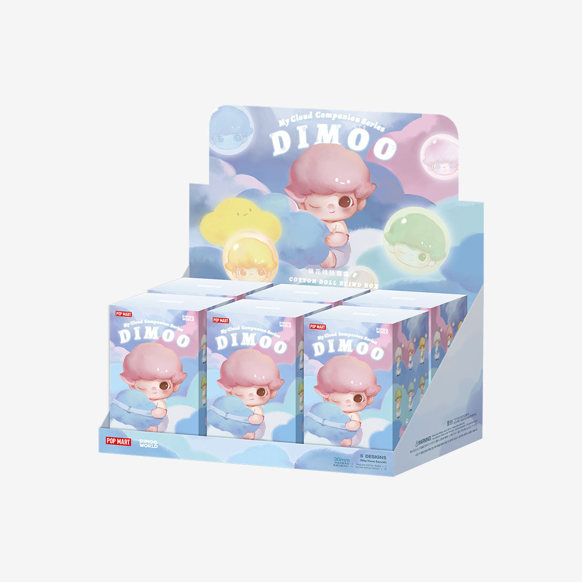POP MART DIMOO My Cloud Companion Series-Cotton Doll [1 Blind Box]
