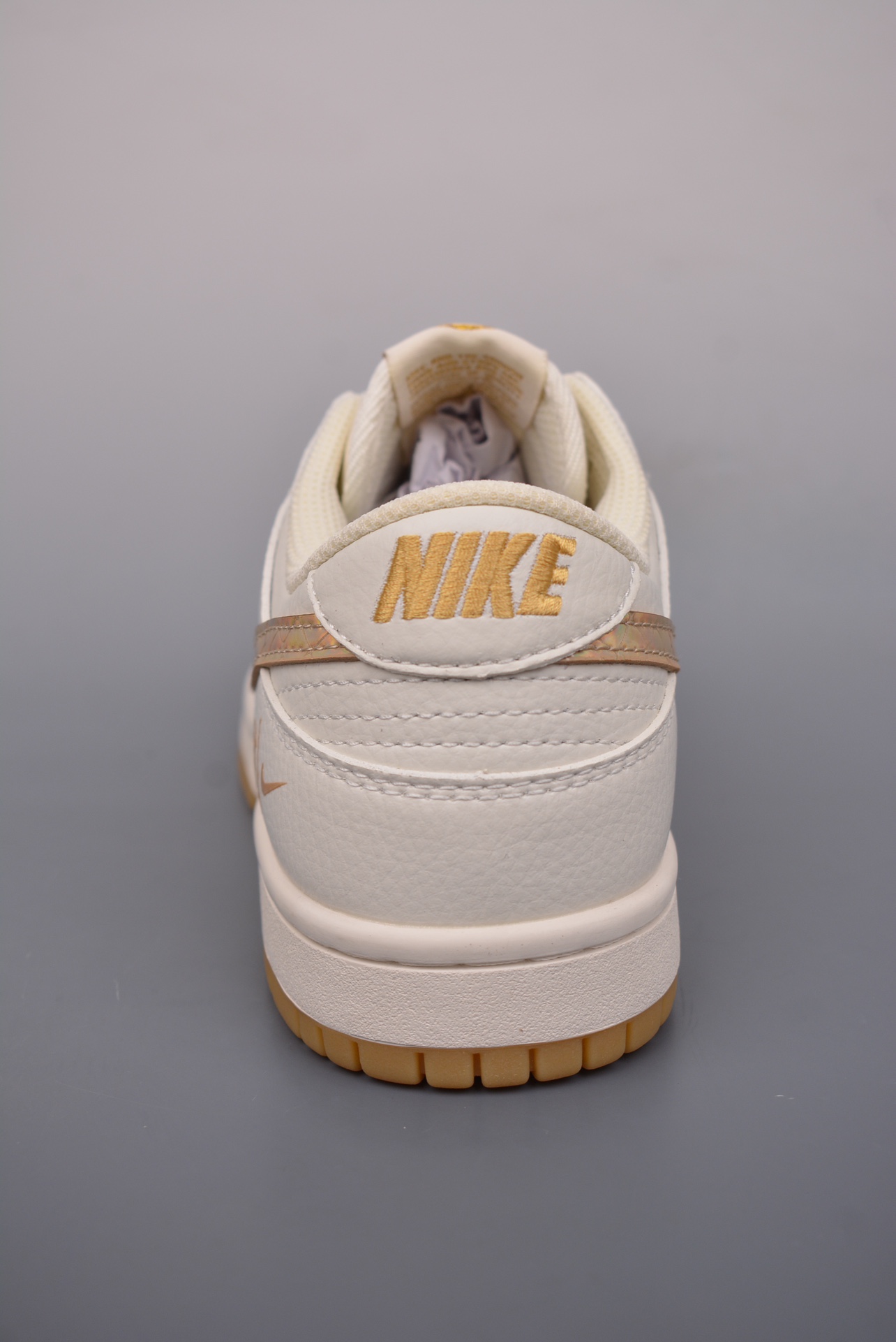 CLOT x NIKE SB Dunk Low sports shoes beige white gold JH8310-948
