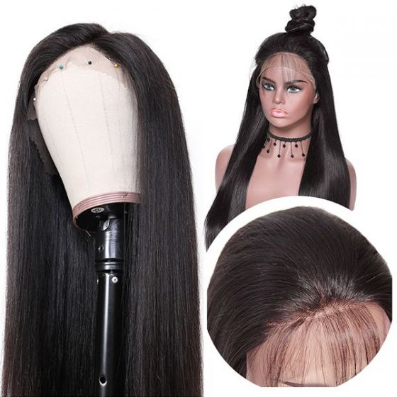 SILKY STRAIGHT LONG LENGTH FRONTAL LACE WIG