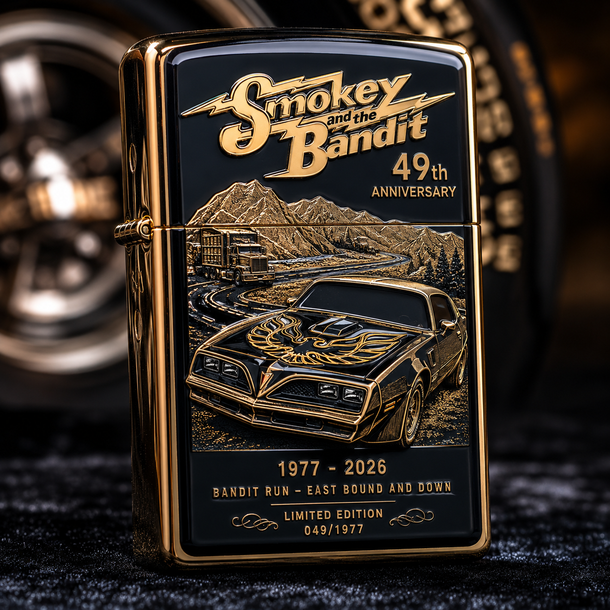 Smokey and the Bandit 49th Anniversary Zippo Lighter