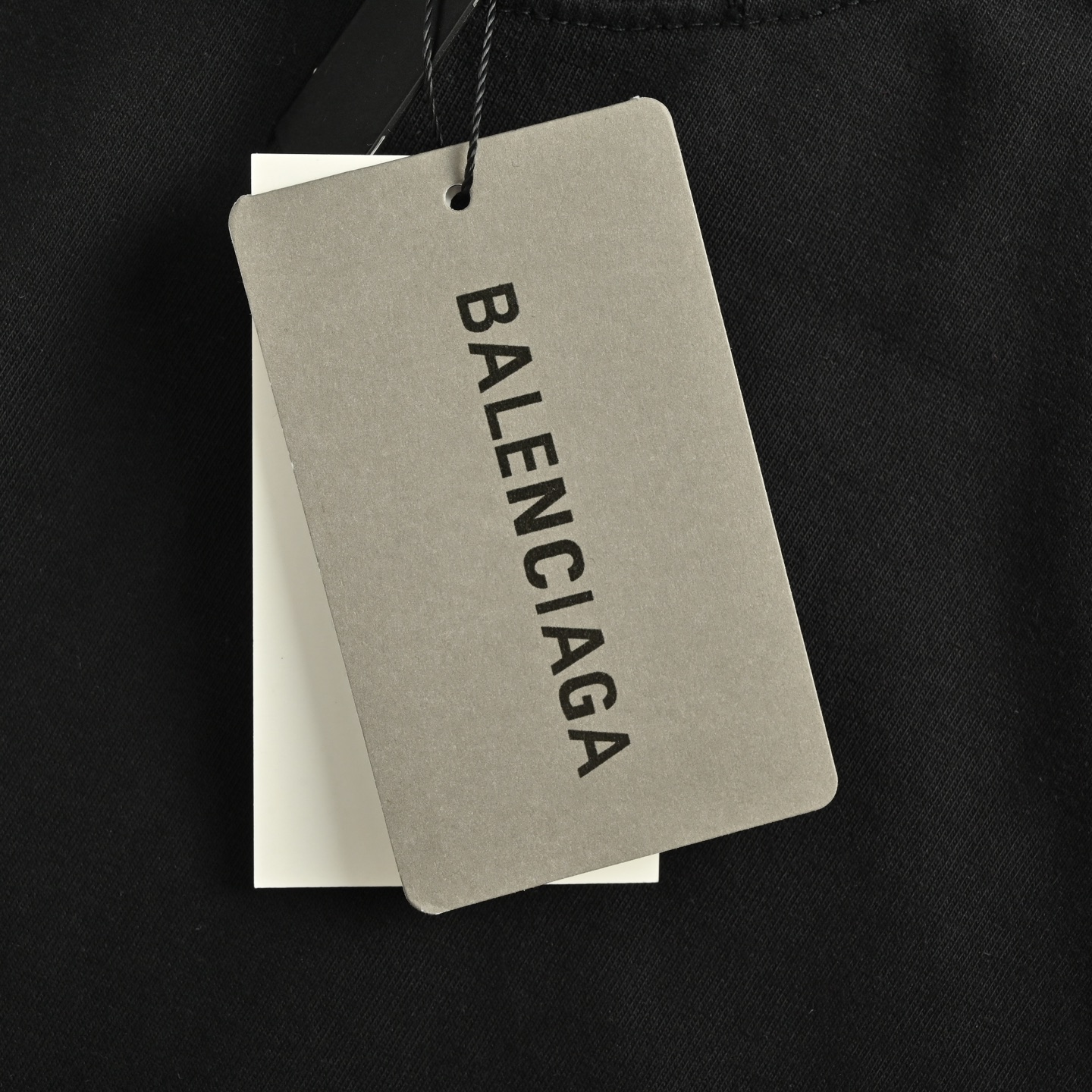 Balenciaga 25ss contrast color letter foam print short sleeves