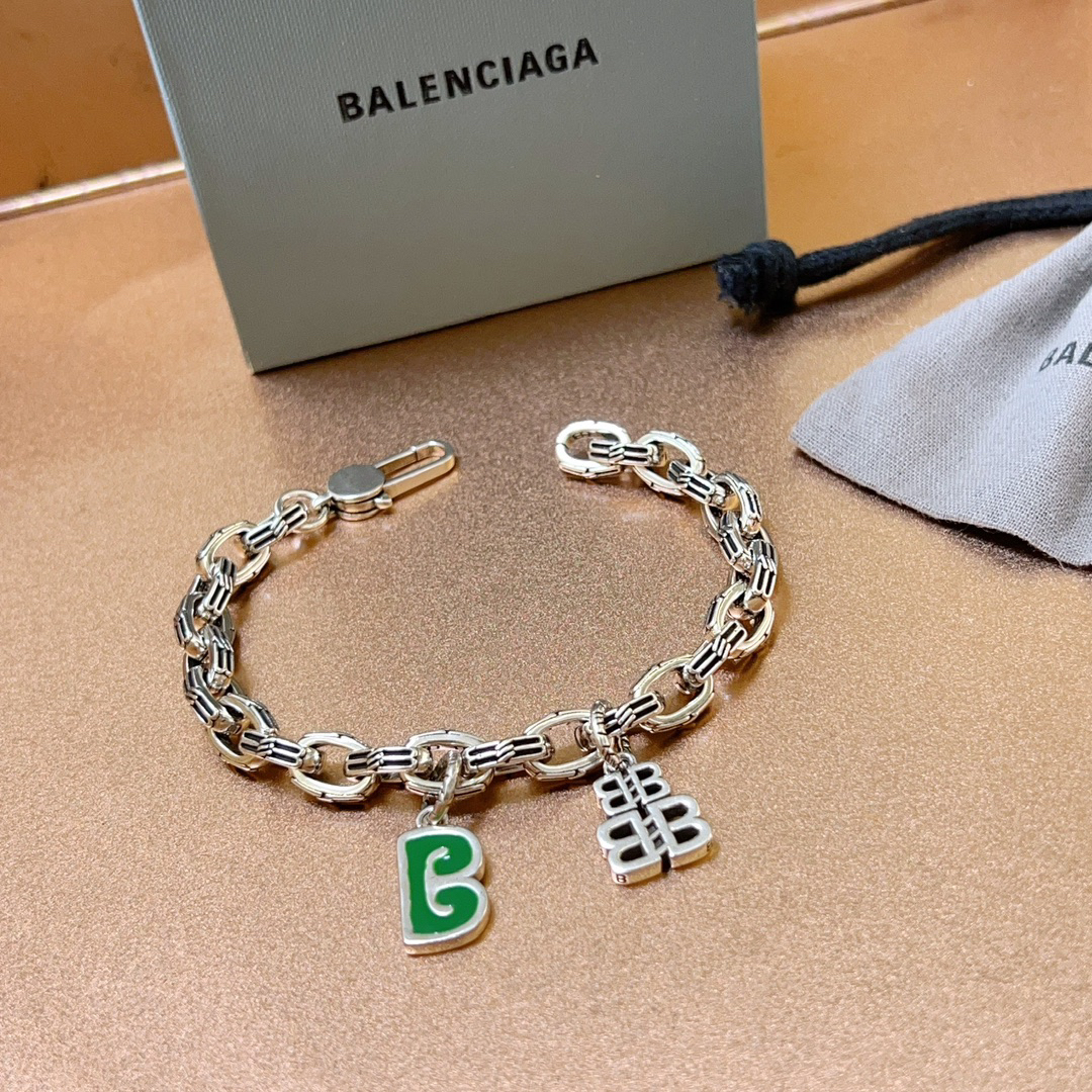 Balenciaga BB chain bracelet