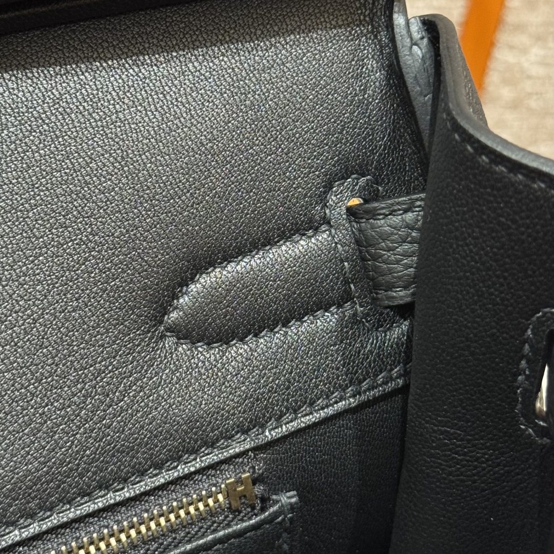 Hermès Birkin 89Noir Handbag (Handmade to Order)