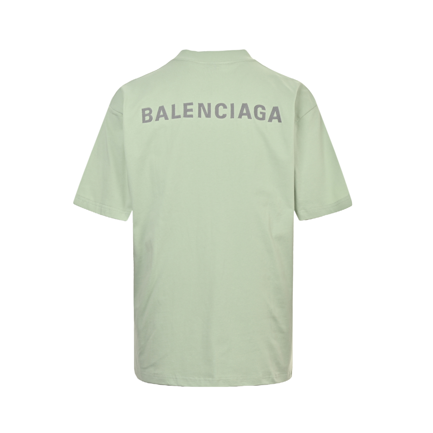Balenciaga 25ss front and back letter embroidered short sleeves