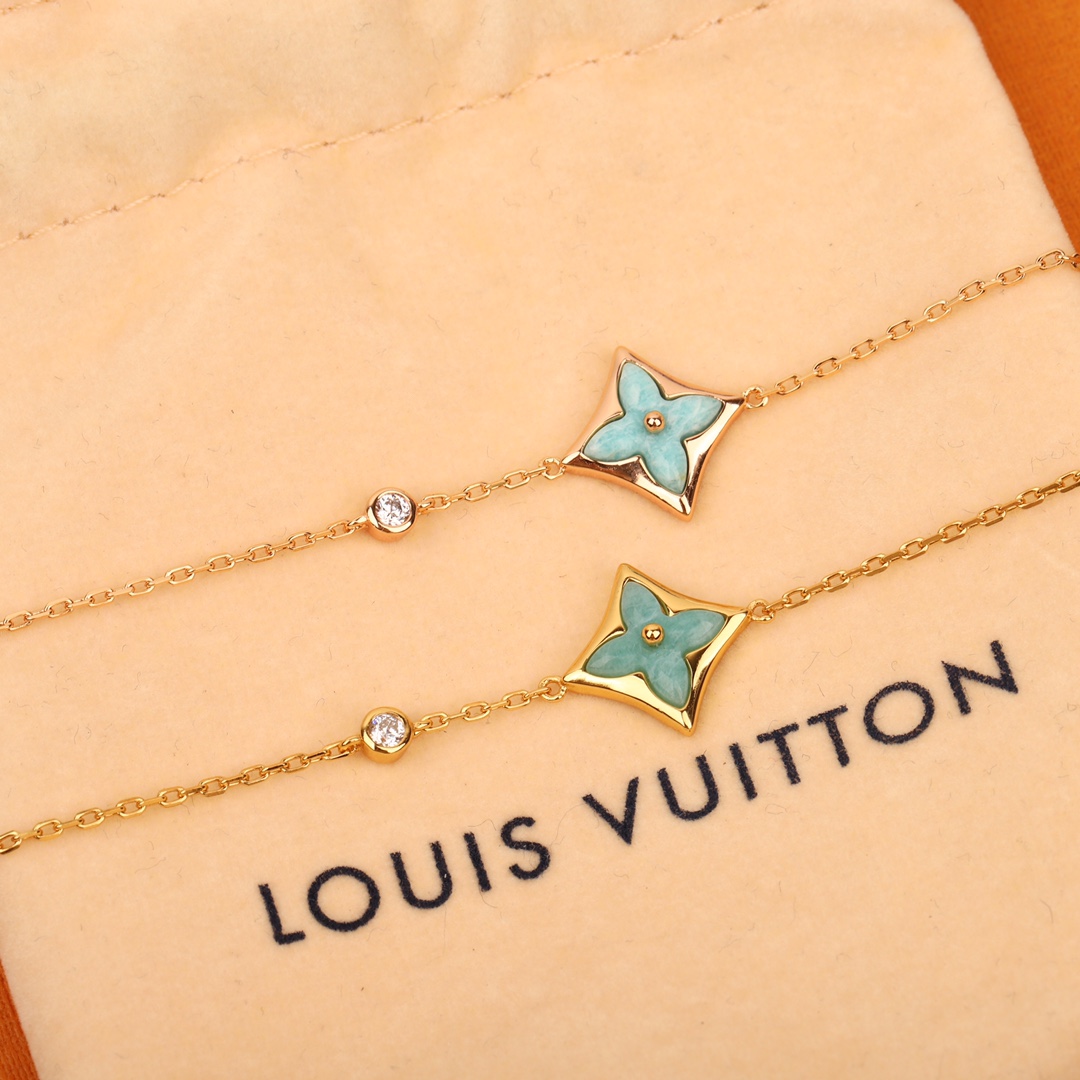 Louis Vuitton Amazonite Bracelet