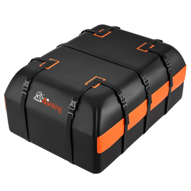 Asinking Car Rooftop Cargo Carrier Bag 21 Cubic Feet 100% Waterproof