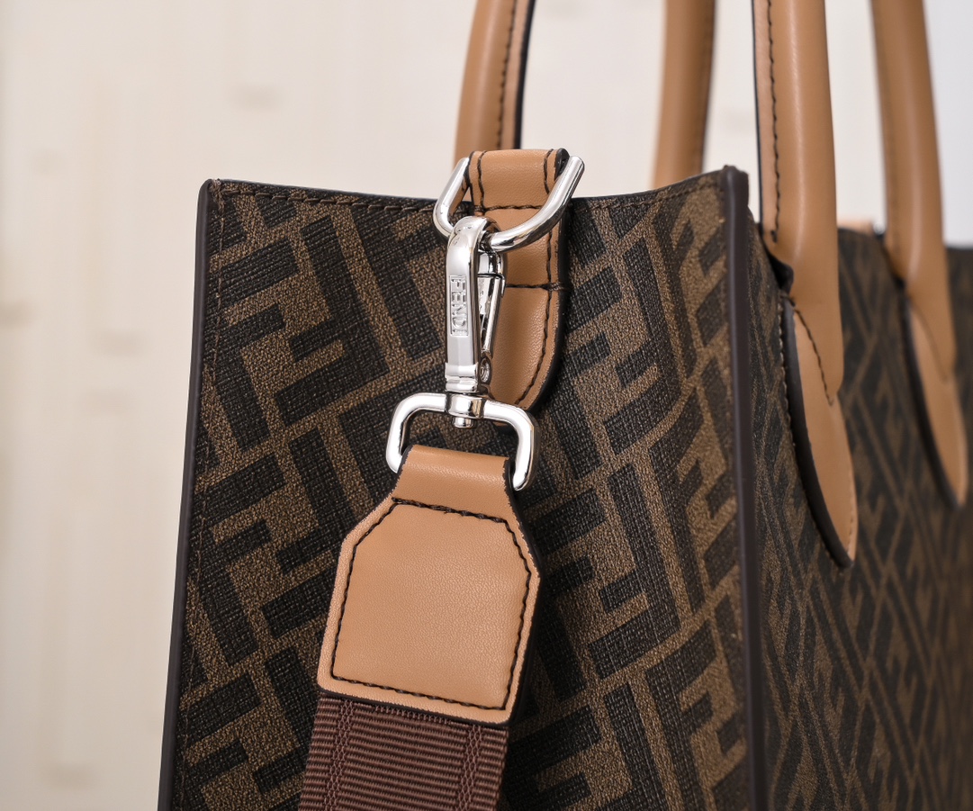 FENDI Monogram Briefcase 6656