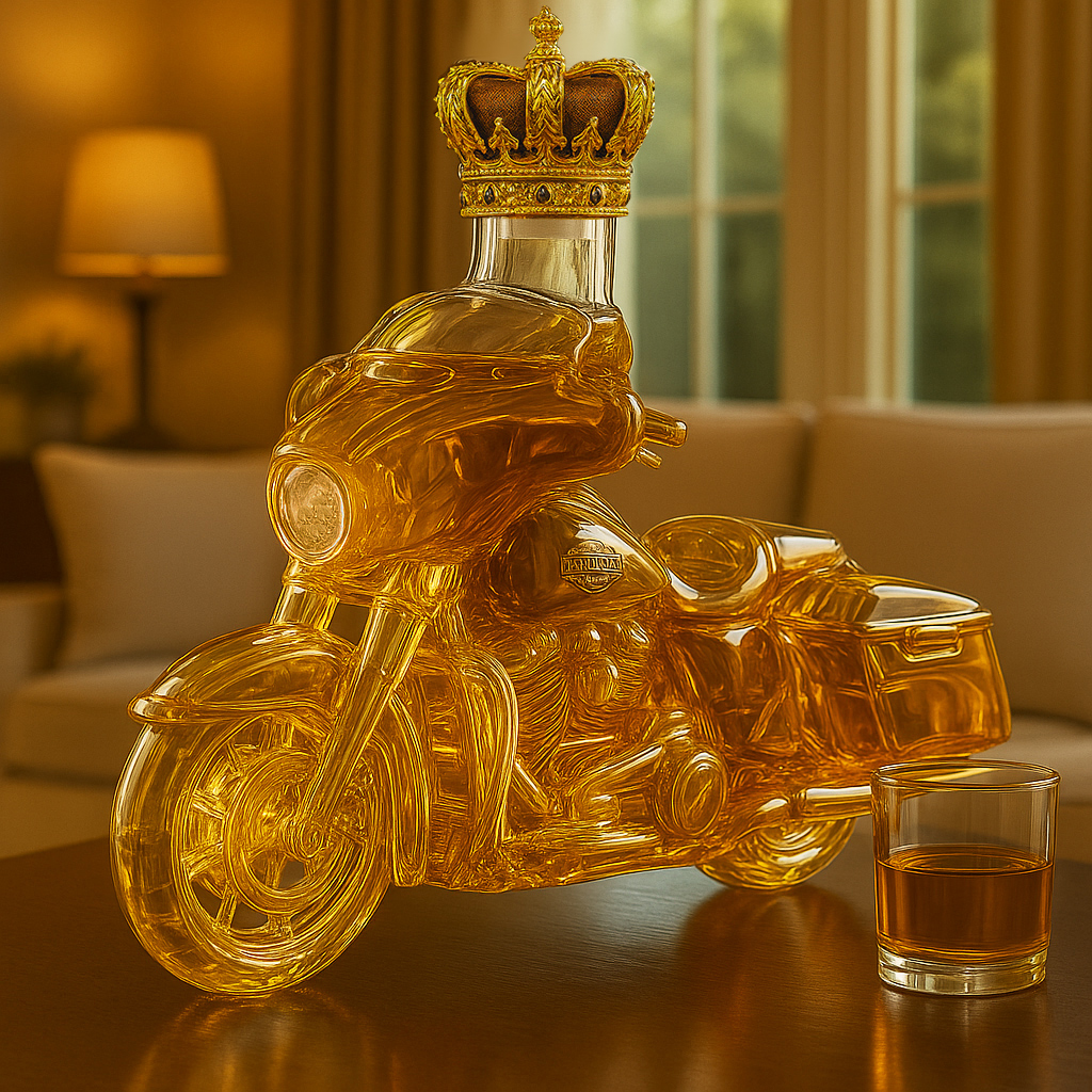 Motorcycle Decanter Collection – Ride in Style, Pour with Power