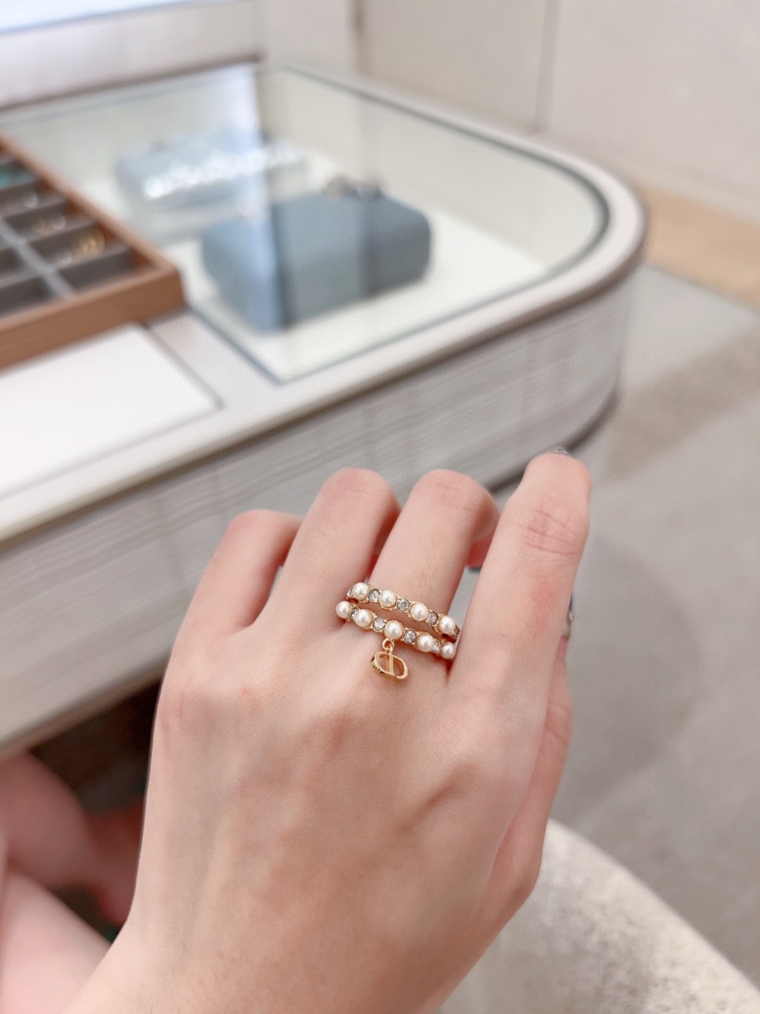 Dior Pearl Ring