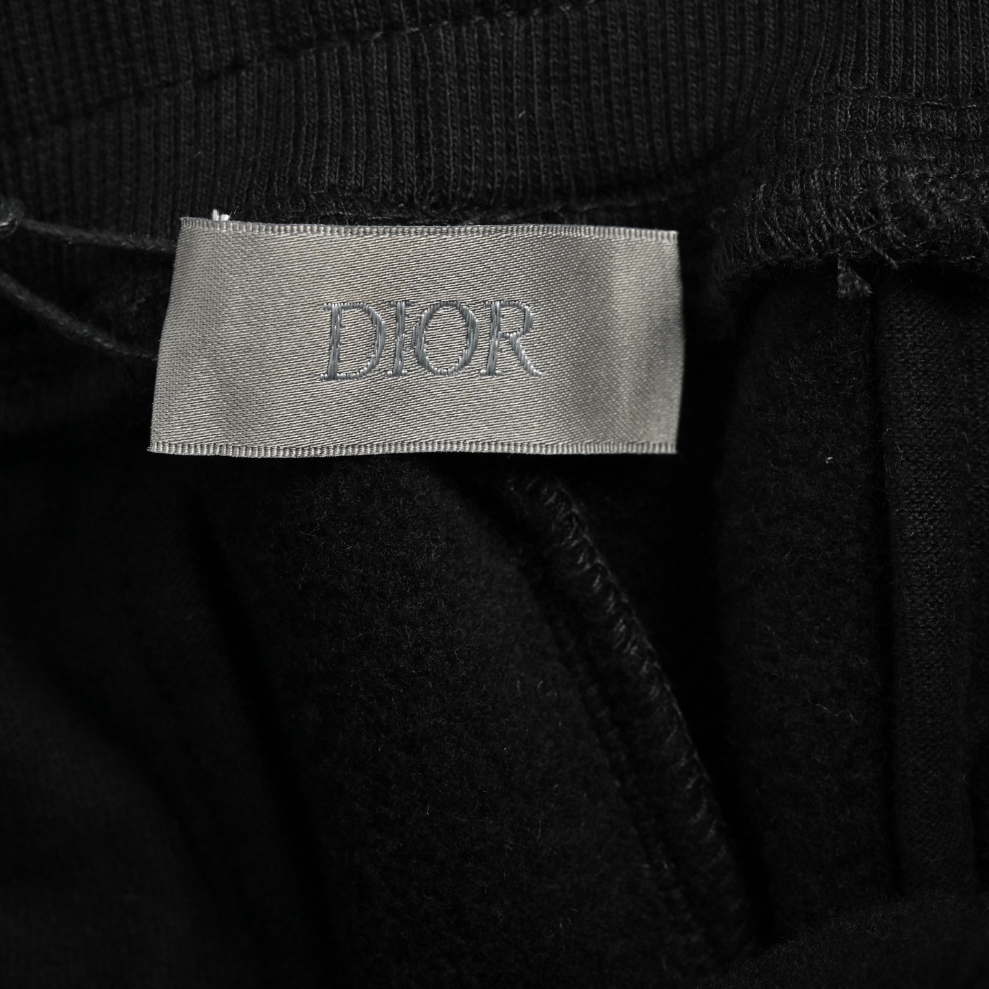 Dior 24Fw circular embroidered web fleece trousers