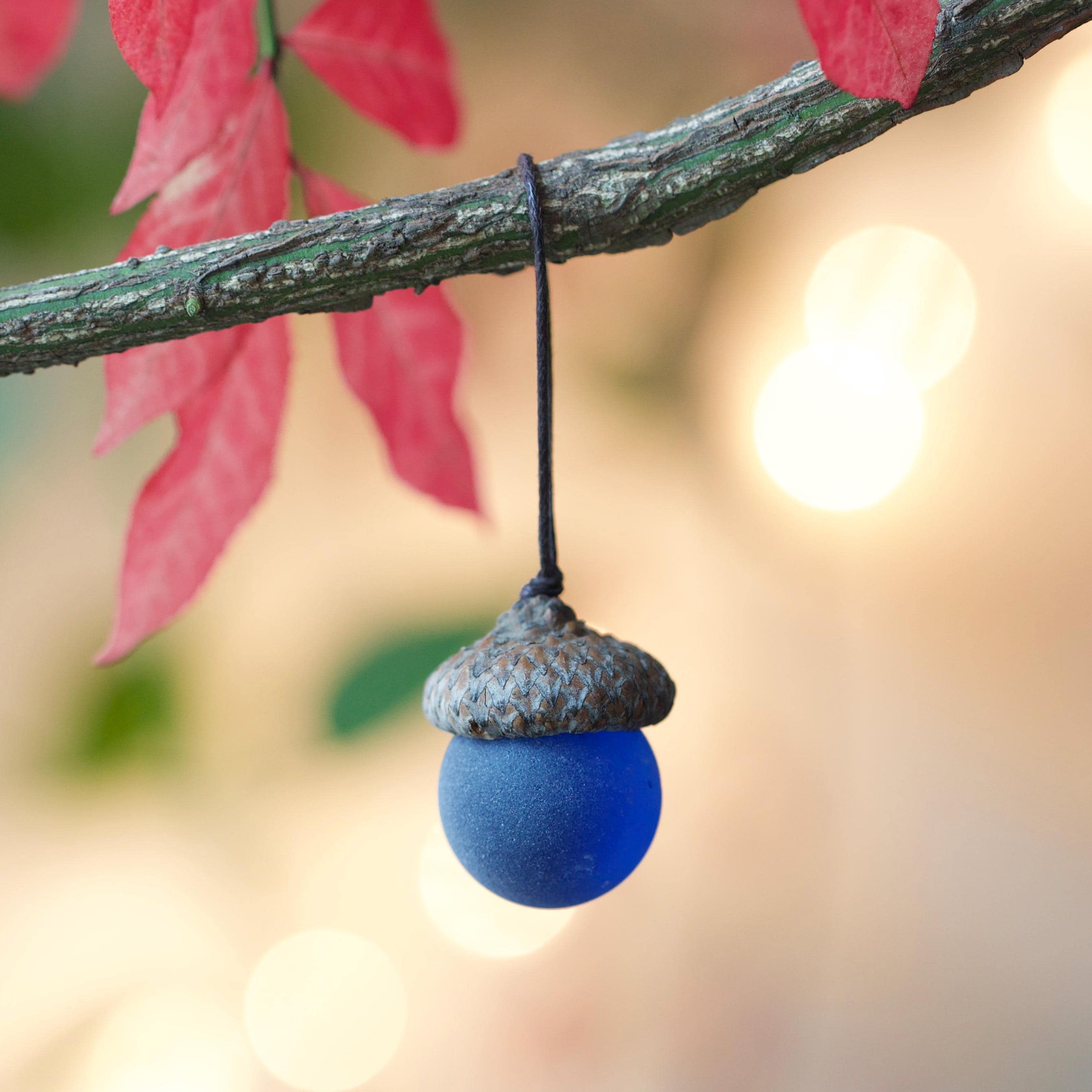 Handmade Sea Glass Acorn Ornaments – A Little Treasure from Nature & the Sea