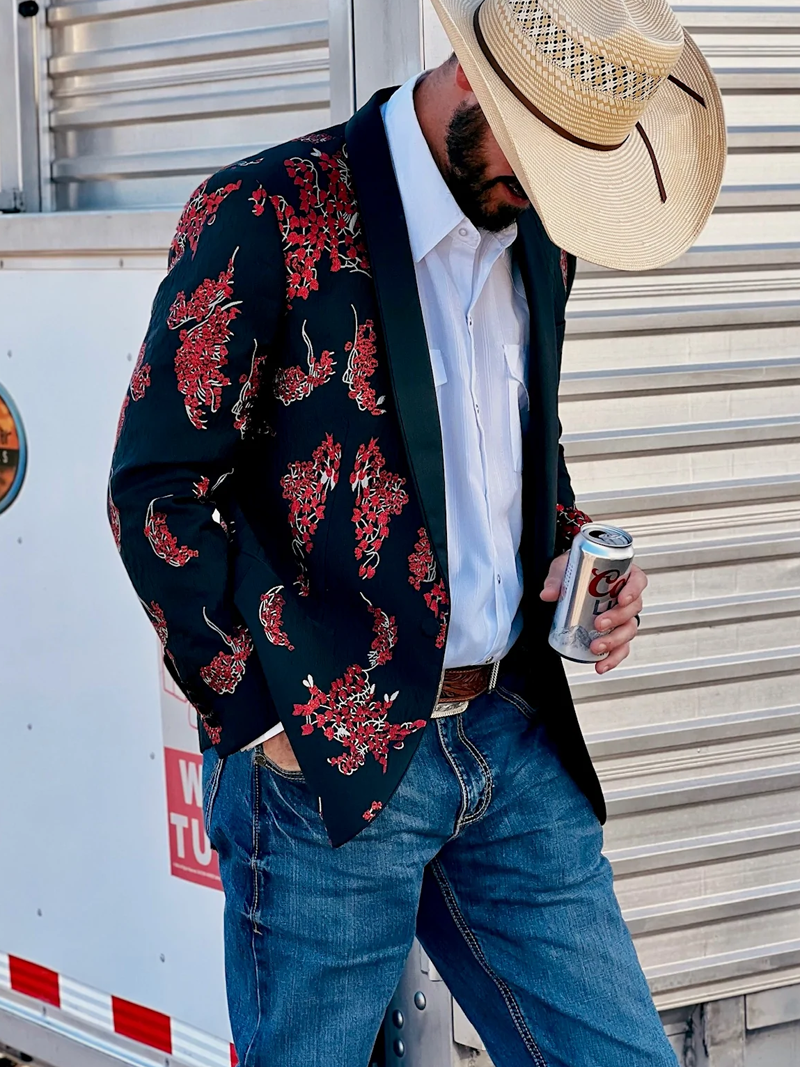 Men's  Cherry Blossom Sport Coat