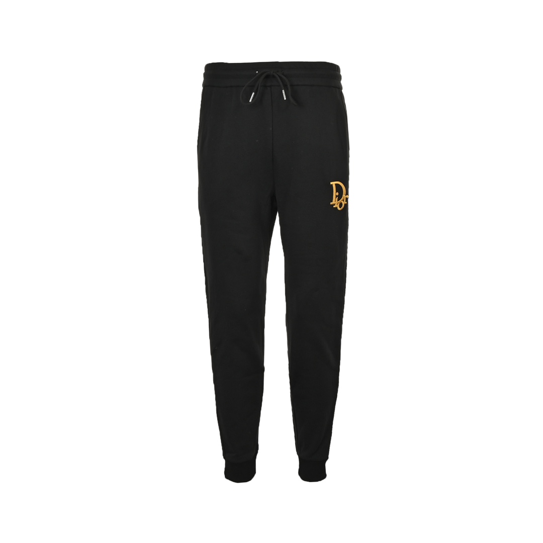 Dior 24Fw cotton trousers with CD and pocket logo embroidery