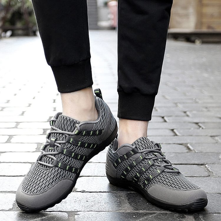 Couple Lace-Up Mesh Sneakers