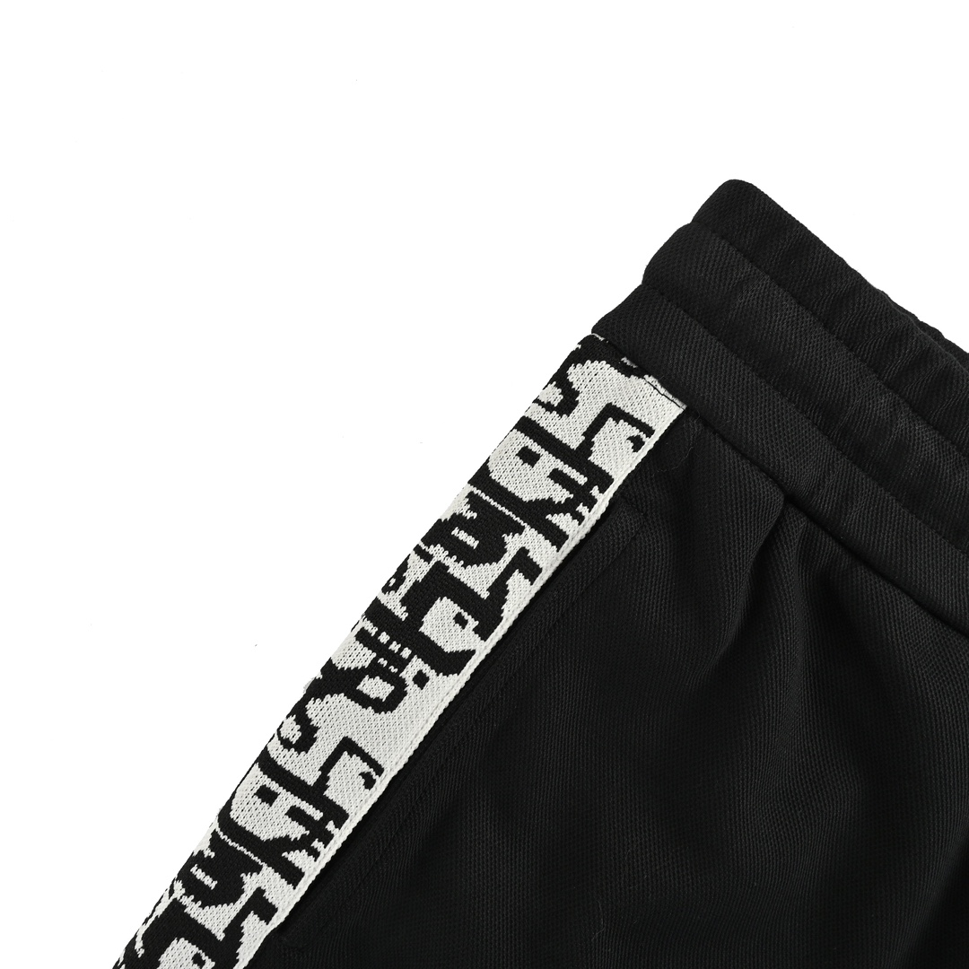 Dior 24Fw CD side print ribbon trousers set