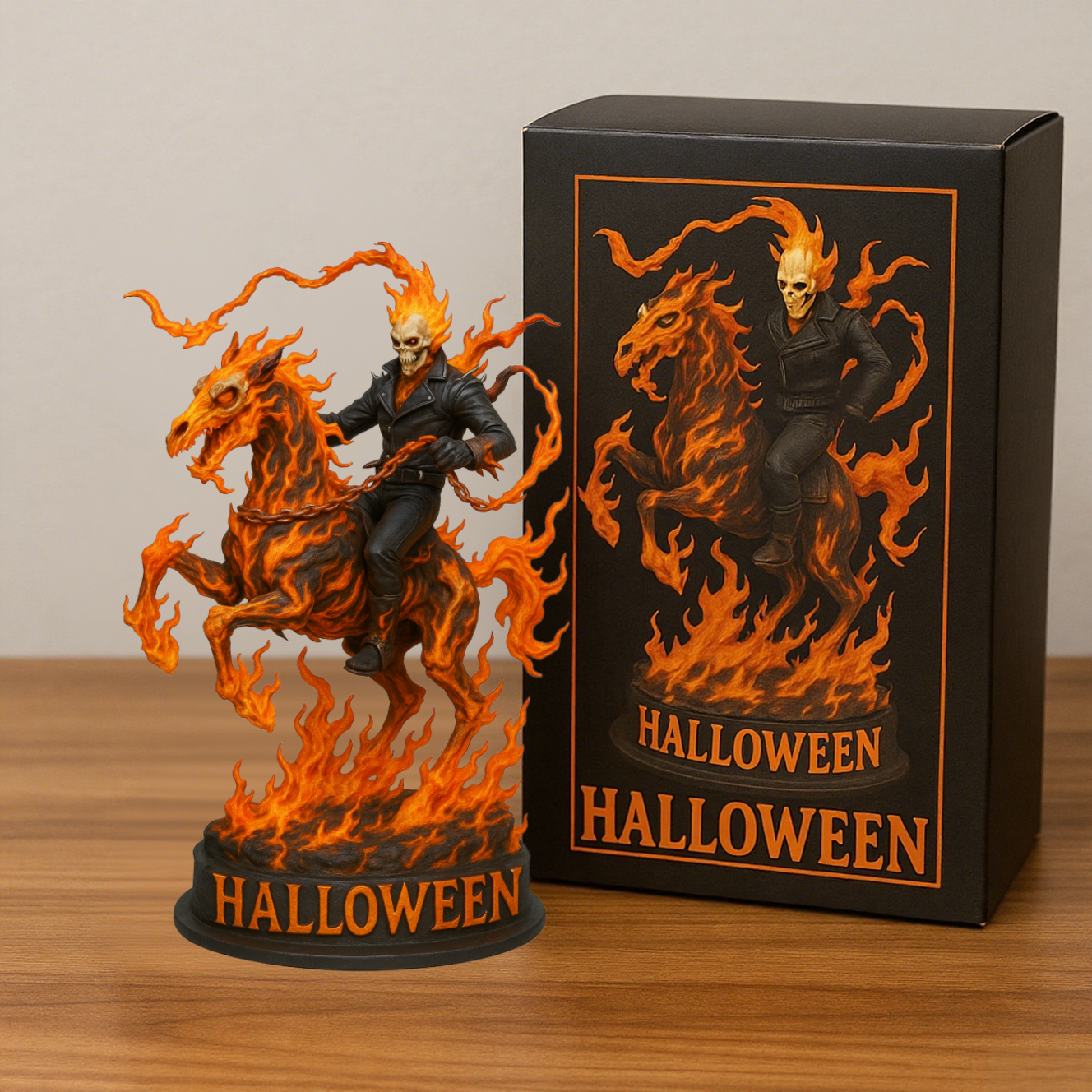 Halloween Ghost Rider Figurine